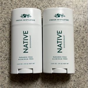 Native Deodorant in Fresh Mistletoe Set of 2